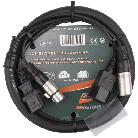 Combi Cable IEC-XLR (1,3m)