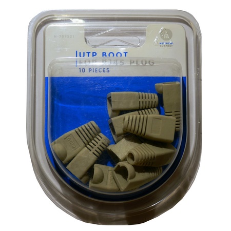 UTP BOOT for RJ45 Plug (10pcs grey)