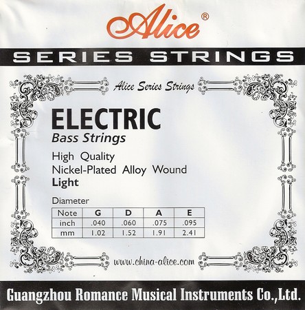 ALICE A606L Electric Bass Strings Light