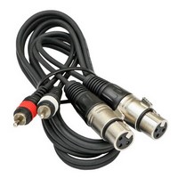 RCA / XLR f kabel 1.5m CL-25/1.5