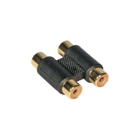 RCA female - RCA female Adapter (2 stuks)